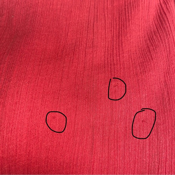 Umgee Rust color with cream crochet trim - Picture 9 of 9